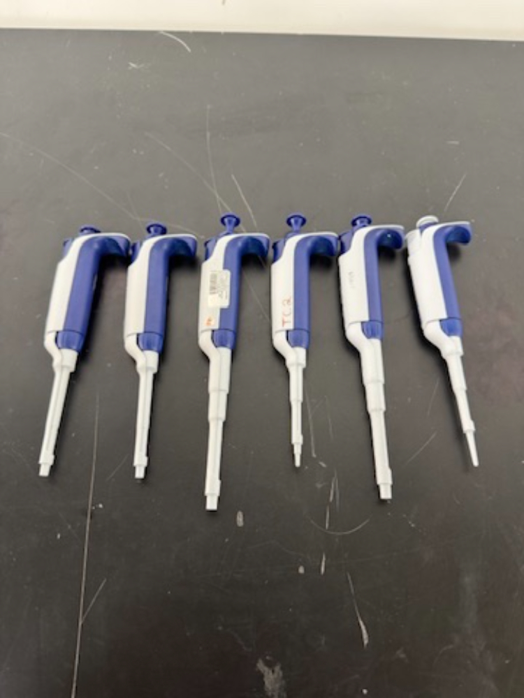 Image of Rainin Pipet-Lite XLS Single Channel Pipettes - Quantity 6